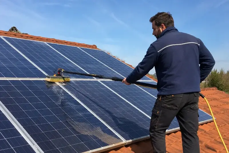 Nettoyage et entretien de panneaux solaires à Arbanats